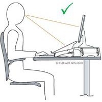 Support moniteur ergonomique Q-riser 100 - Bakkerelkhuizen - Image 2