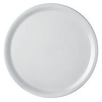 Assiette à pizza en porcelaine ø33 cm blanc - Image principale
