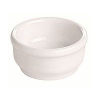 Beurrier en porcelaine ø5,8 cm 3cl blanc - Image principale