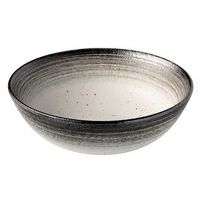 Bol japonais en porcelaine ø21 cm135cl gris - Image principale