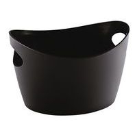 Corbeille à pain en polypropylène 15,5x12,5x8,5 cm noire - Image principale