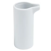 Crémier droit en porcelaine ø4 cm 6,5cl blanc - Image principale