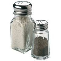 Salière/poivrière 10,5 cm 60 g transparent - Image principale