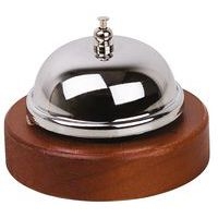 Sonnette comptoir en inox chromé - Image principale