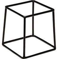 Support saladier en zinc 18x18x18 cm noir - Image principale