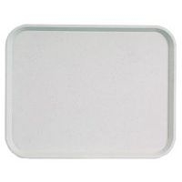 Plateau en polyester 46x36 cm gris fumé-Basik -PlAtex - Image principale