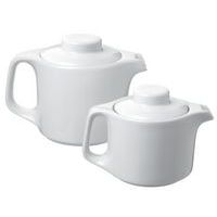 Couvercle théière en porcelaine 43cl blanc-Delta - Image principale