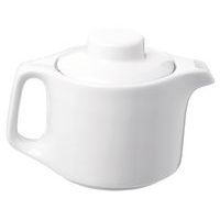 Théière en porcelaine 43cl blanc-Delta - Image principale