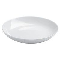 Assiette creuse en porcelaine ø20 cm blanc-Eloa - Image principale