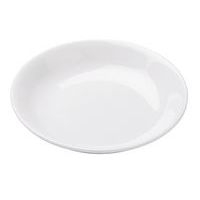 Assiette creuse en porcelaine ø20 cm blanc-Eo - Image principale