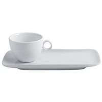 Assiette en porcelaine blanc- Eo - Image principale