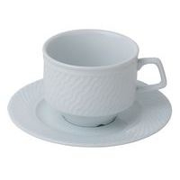 Sous-tasse thé en porcelaine ø15,5 cm blanc-Panama - Image principale