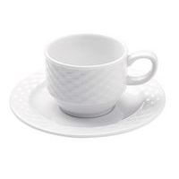 Tasse café en porcelaine ø6,5 cm 9cl blanc-Polo - Image principale