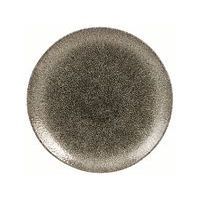 Assiette plate en porcelaine ø21,7 cm noir-Raku-Churchill - Image principale