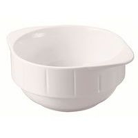 Bol à oreilles en porcelaine ø16,1 cm 45cl blanc-S'Food - Image principale