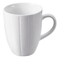 Mug en porcelaine ø8,5 cm 30cl blanc-S'Food- S'Food Porcelain - Image principale