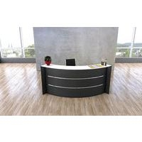 Banque d'accueil Bari Anthracite - Image 2