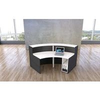 Banque d'accueil Bari Anthracite - Image 3