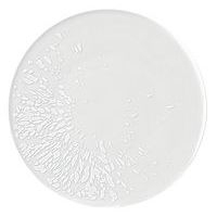 Assiette plate en porcelaine ø27 cm blanc-Agrume - Image principale