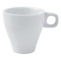 Tasse café en porcelaine ø6 cm 8cl blanc-Isis - Image principale