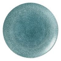 Assiette plate en porcelaine ø26 cm topaz-Raku-Churchill - Image principale