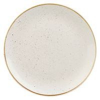 Assiette plate en porcelaine ø28,8 cm ivoire-Stonecast-Churchill - Image principale