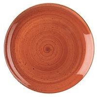 Assiette plate en porcelaine ø28,8 cm terracota-Stonecast-Churchill - Image principale