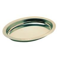 Plat à gratin en inox 24x19,5x4 cm - Uni-Lèger - Image principale