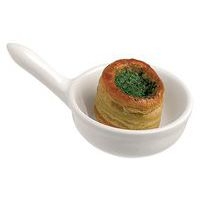 Mini Poêlon en porcelaine 6cl blanc - EO - Image principale