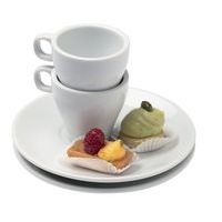 Tasse thé en porcelaine ø7,5 cm 16cl blanc-Isis - Image principale