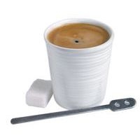 Espresso en porcelaine ø6 cm 9cl blanc-Plisse'O - Image principale