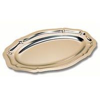 Plat ovale en inox-Pompadour - Image principale