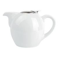 Théière avec filtre en porcelaine-Camelia In Situ - Image principale