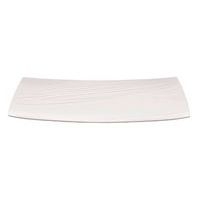 Assiette rectangulaire en porcelaine-Foodj'I - Image principale