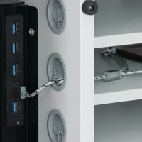 Armoire de rechargement 1 porte LYTE 10SD Mini - Lapcabby - Image 4