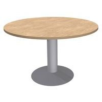 Table réunion ronde Lounge Ø 120 cm pied central Simmob - Image 7