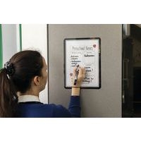 Lot de 2 Pochette-cadre Magneto Dry Erase ERASE noir - Image 2