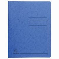 Lot de 25 Chemises de classement à ressort carte lustrée - A4-Bleu - Image principale