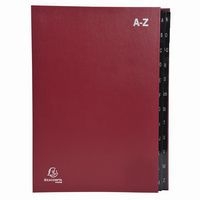 Lot de 8 Trieur rigide Economique Ordonator 24 compartim. Alp. Rouge - Image principale