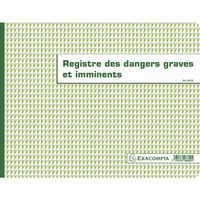Piqûre Registre des dangers graves et imminents  20 pages - Image principale