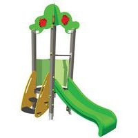 Structure Jardin des coccinelles 1 tour alu/polyester - jambes de scellement - Image principale