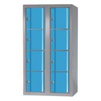 Armoire non visitable Omega sans pieds 2 colonnes - Manutan Expert - Image principale