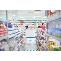 Bande adhésive "ligne de confidentialité" bleu/blanc 90x1000 - Image 3