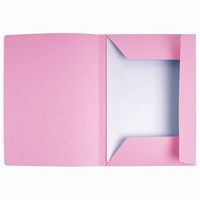 Lot de 50 Chemises imprimées 3 rabats SUPER 210 - 24x32cm-Rose - Image 2