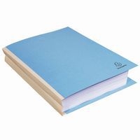 Lot de 25 Chemises dos toilé Forever® 320g/m2 - 24x32cm-Bleu vif - Image 2