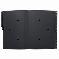 Lot de 8 Trieur rigide Economique Ordonator 24 compartim. alp. Noir - Image 2