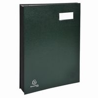 Parapheur direction dos a soufflets - 12 compartiments-Vert - Image 3