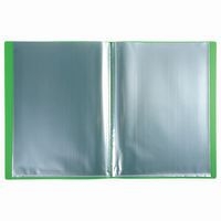 Lot de 8 Protège-doc en PP 5/10e OPAK poch. Cristal 200 vues -Vert - Image 2