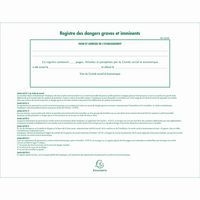 Piqûre Registre des dangers graves et imminents  20 pages - Image 2