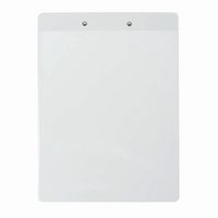 Lot de 10 Porte-bloc avec pochette - Format 23x32cm pour A4-Blanc - Image 3